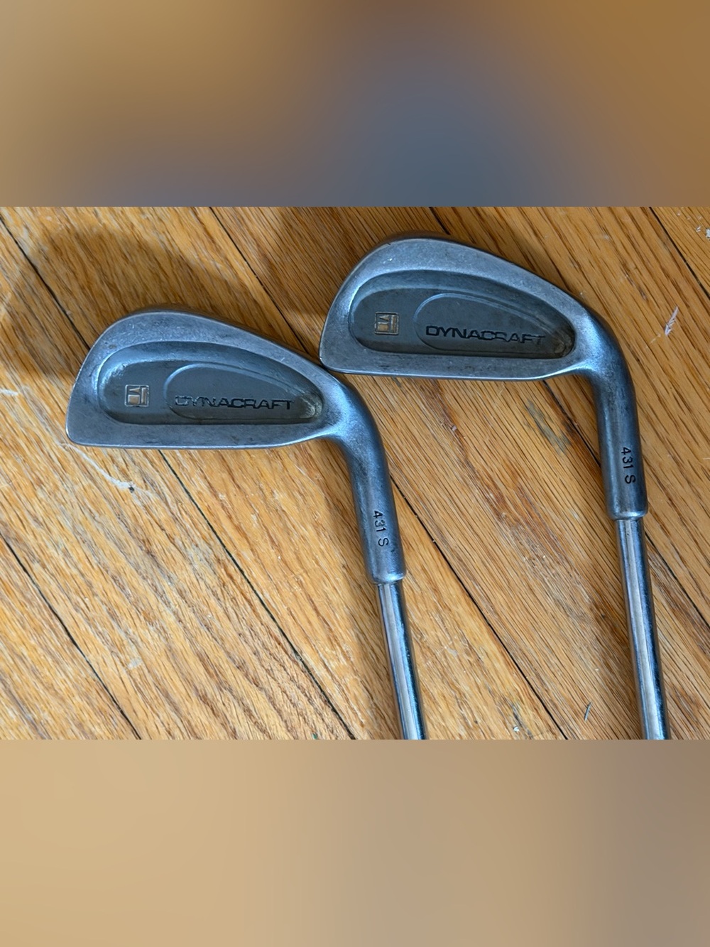 Dynacraft 431S Iron Set 2- 2,3 Steel  Shafts Right Hand.